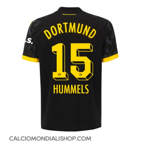 Maglie da calcio Borussia Dortmund Mats Hummels #15 Seconda Maglia Femminile 2023-24 Manica Corta